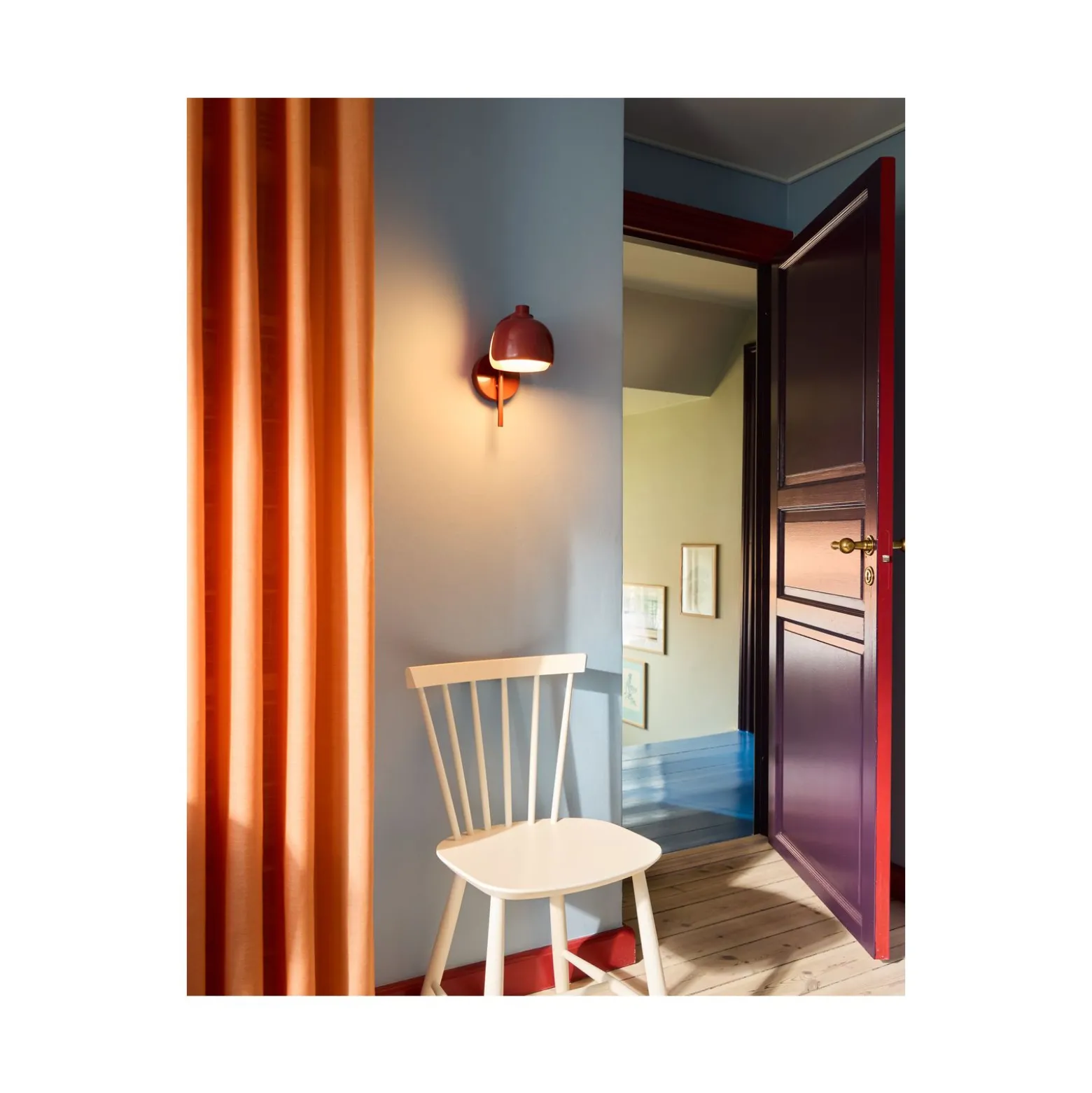 Ledvance Decor Corolle Vägglampa Röd | Passande för G9