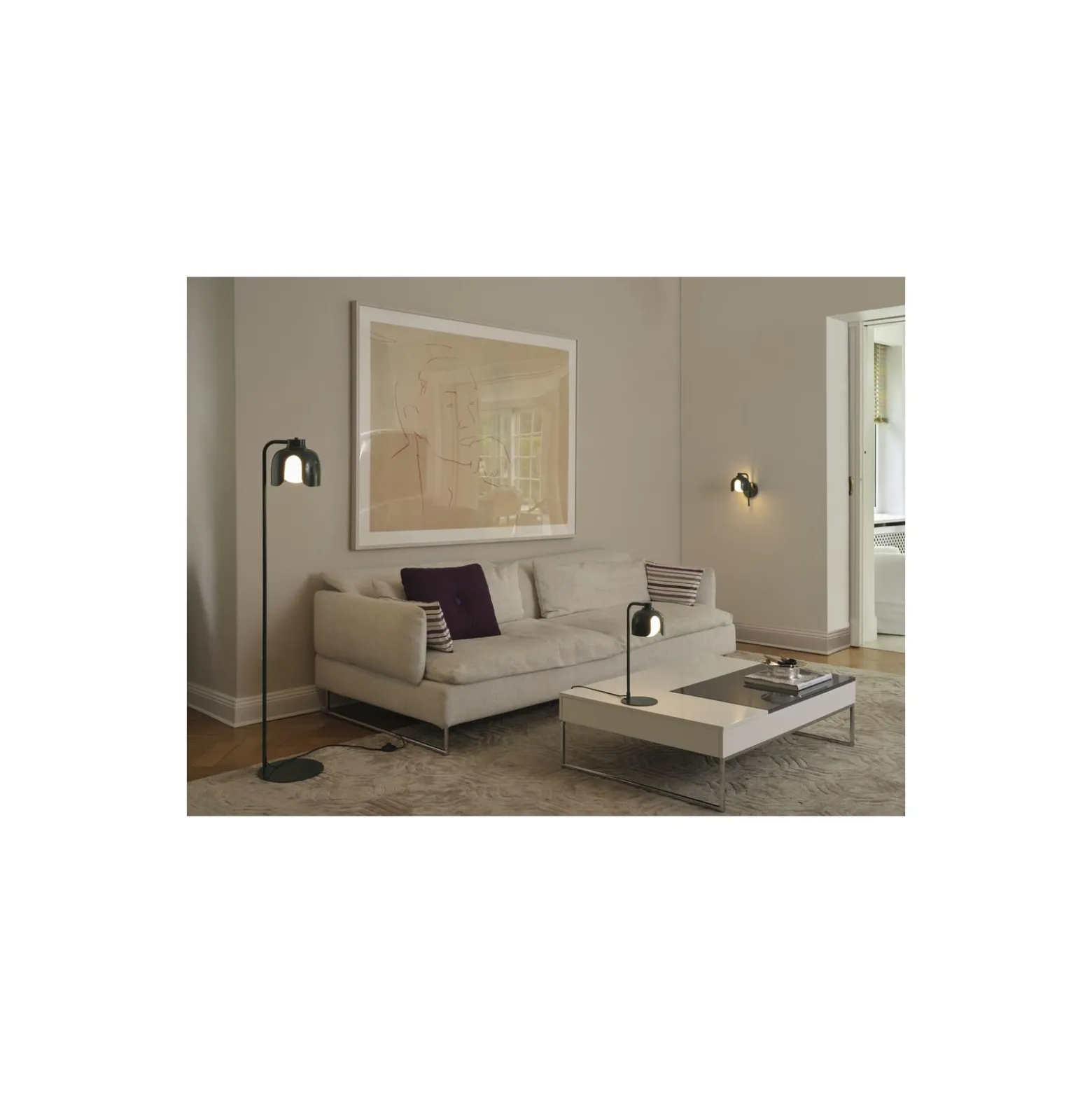 Ledvance Decor Corolle Vägglampa Grön | Passande för G9