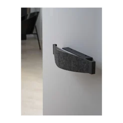 Ledvance Decor Flat Felt Vägglampa Grå 13W 450lm - 830 Varm Vit