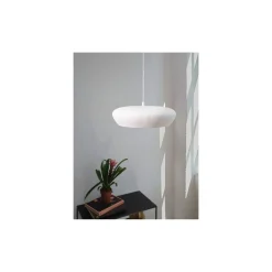 Ledvance Decor Gips/Stål Pure Pendellampa 280 Vit | Passande för E27