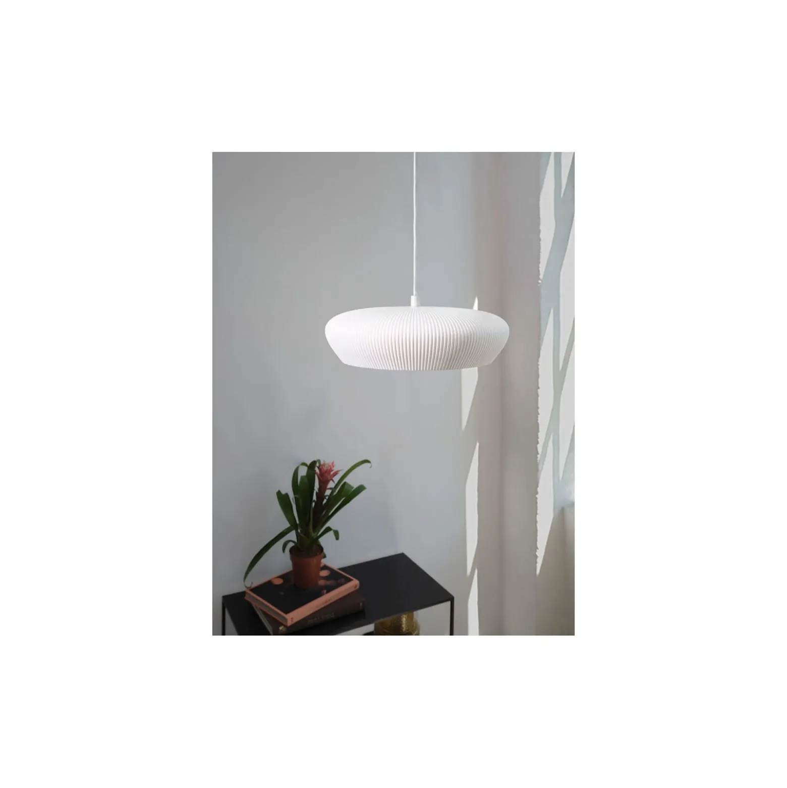 Ledvance Decor Gips/Stål Pure Pendellampa 280 Vit | Passande för E27
