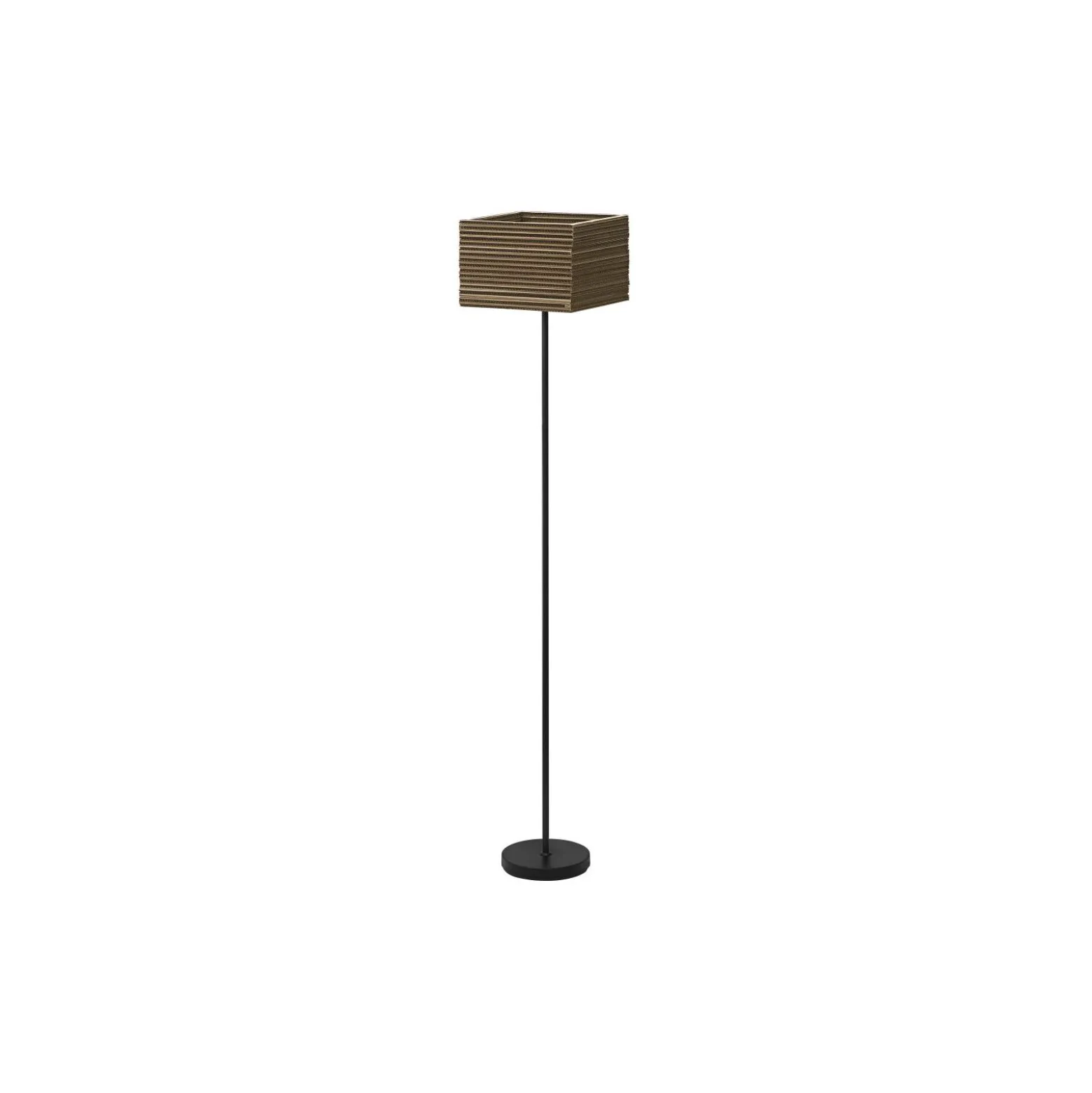 Ledvance Decor Golvlampa Fyrkant Brun | Passande för 1x E27