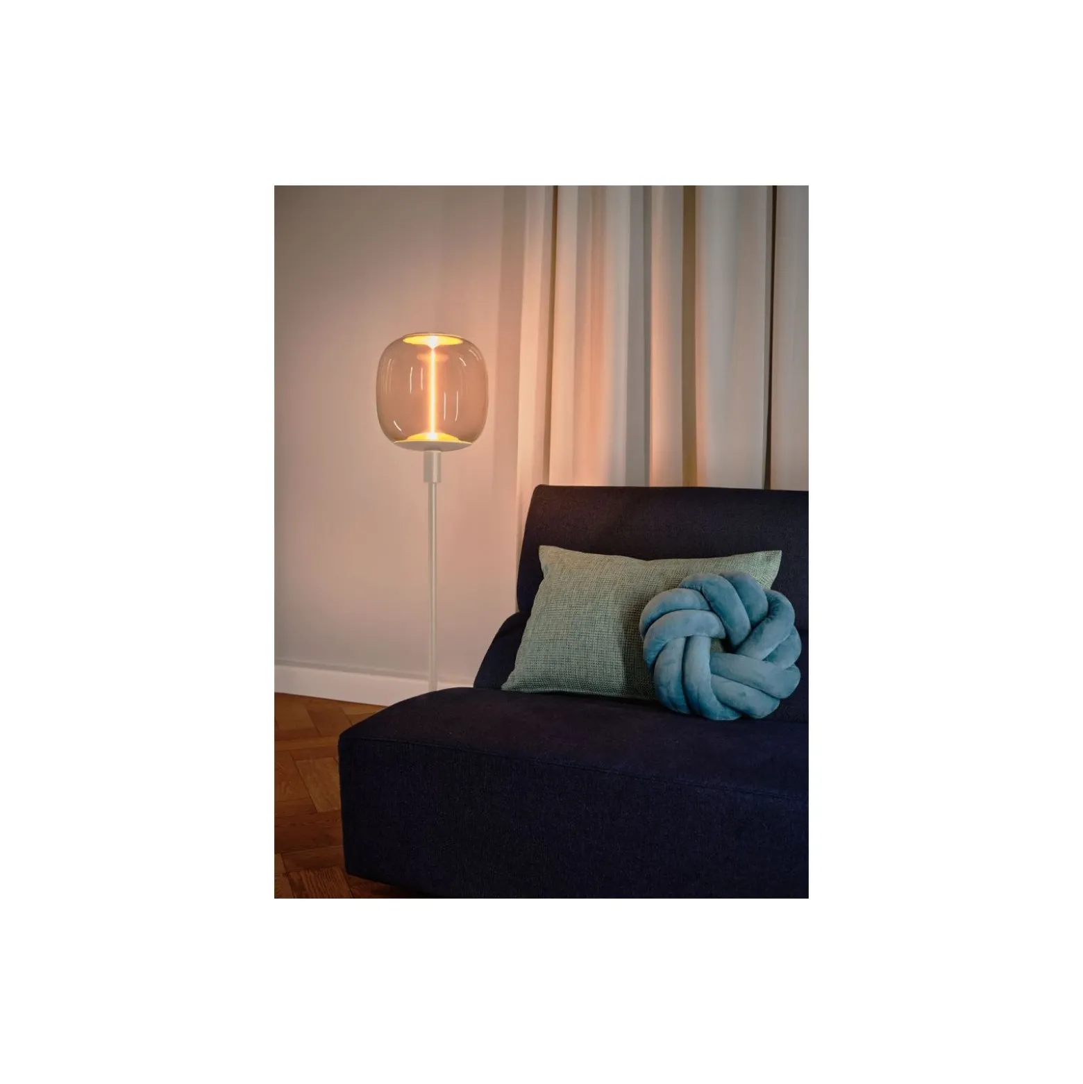 Ledvance Decor Golvlampa Stavformad Beige | Passande för 1x E27