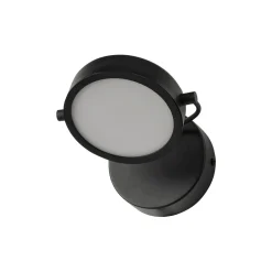 Ledvance Decor Puck Vägglampa Svart 11W 370lm - 930 Varm Vit | Bästa Färgåtergivning