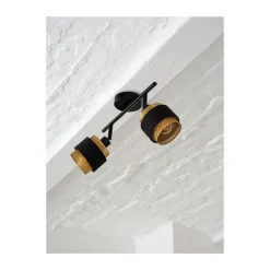 Ledvance Decor Spot Hornet Tak Spot Svart 2x2.8W - 827 Extra Varm Vit | Inkl. 2x E14
