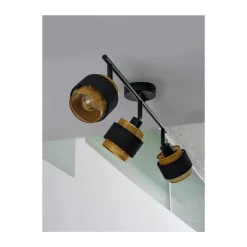 Ledvance Decor Spot Hornet Tak Spot Svart 3x2.8W - 827 Extra Varm Vit | Inkl. 3x E14