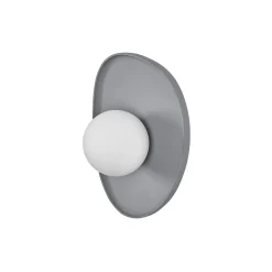 Ledvance Decor Vägglampa Betong Nest Grå | Passande för 1x G9