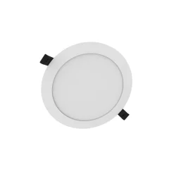 Ledvance Downlight Slim Alu Vit 16W 1600lm 90D - 830 Varm Vit | Utskärning 175mm - IP44