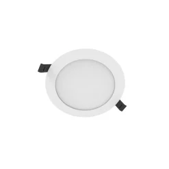 Ledvance Downlight Slim Alu Vit 13W 1300lm 90D - 830 Varm Vit | Utskärning 150mm - IP44
