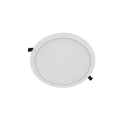 Ledvance Downlight Slim Alu Vit 25W 2500lm 90D - 830 Varm Vit | Utskärning 280mm - IP44