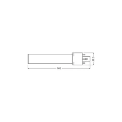 Ledvance DULUX LED S EM & AC Mains Value 4W 550lm - 865 Dagsljus | Ersättare 11W