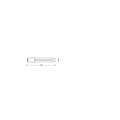 Ledvance Dulux-L LED 8W - 840 Kallvit | 4-Stift - Ersättare 18W