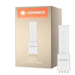 Ledvance Dulux-S/E LED Mains Value 3.5W 400lm - 840 Kallvit | Ersättare 7W