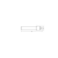 Ledvance Dulux-S LED 4W - 830 Varm Vit | 2-Stift - Ersättare 9W