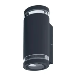 Ledvance Endura Classic Beam Gap Vägglampa Grå Up & Down| Passande för 2x GU10
