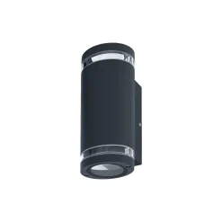 Ledvance Endura Classic Beam Gap Vägglampa Grå Up & Down| Passande för 2x GU10