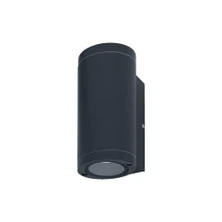 Ledvance Endura Classic Beam Vägglampa Grå Up & Down | Passande för 2x GU10