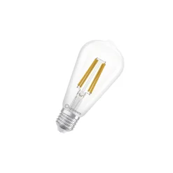 Ledvance Filament LED E27 Päron Klar 3.8W 806lm - 830 Varm Vit | Ersättare 60W