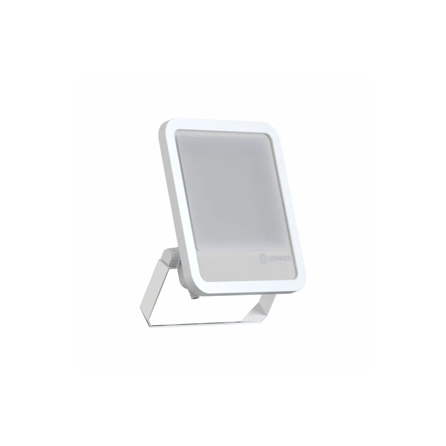 Ledvance Floodlight 150 Aluminium Vit 100W 15000lm 100D - 840 Kallvit | IP66 -Symmetrisk