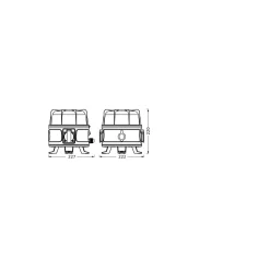 Ledvance LED Abetsbelysning Value Svart 30W 3700lm 100D - 865 Dagsljus | IP54 - Symmetrisk