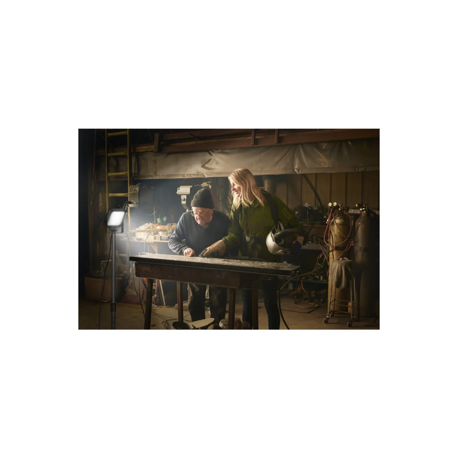 Ledvance LED Abetsbelysning Value Stativ Svart 30W 3000lm 100D - 865 Dagsljus | IP54 - Symmetrisk