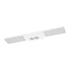 Ledvance LED Allmänbruksarmatur Undercabinet Sockel Trimlös Vit 10W 500lm - 830 Varm Vit | 55cm - Fjärrkontroll - med USB