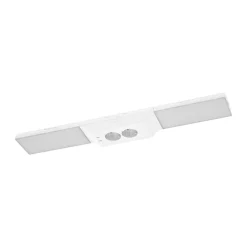 Ledvance LED Allmänbruksarmatur Undercabinet Sockel Trimlös Vit 10W 500lm - 830 Varm Vit | 55cm - Fjärrkontroll - med USB