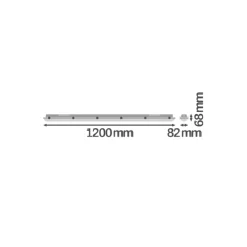Ledvance LED Allmänbruksarmatur Vattentät Fukttät 32W 4000lm - 830 Varm Vit | 120cm