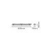 Ledvance LED Allmänbruksarmatur Vattentät Damp Proof Fit 15W 2400lm - 840-850-865 CCT | 60cm - Ersättare 2x18W