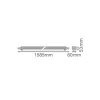 Ledvance LED Allmänbruksarmatur Vattentät 50W 6100lm - 865 Dagsljus | 150cm