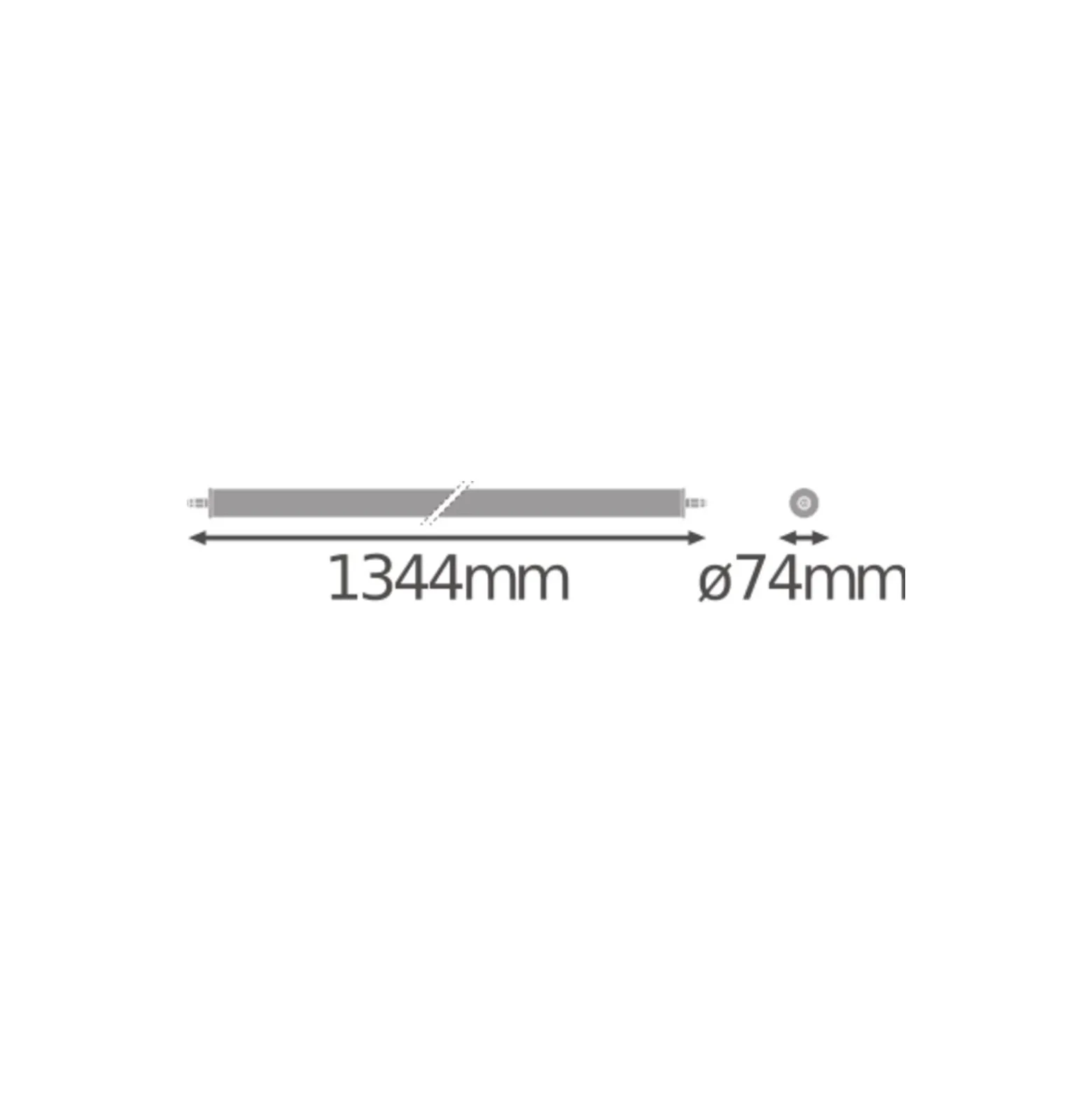 Ledvance LED Allmänbruksarmatur Vattentät Fukttät Special Gen2 22W 2800lm - 840 Kallvit | 120cm