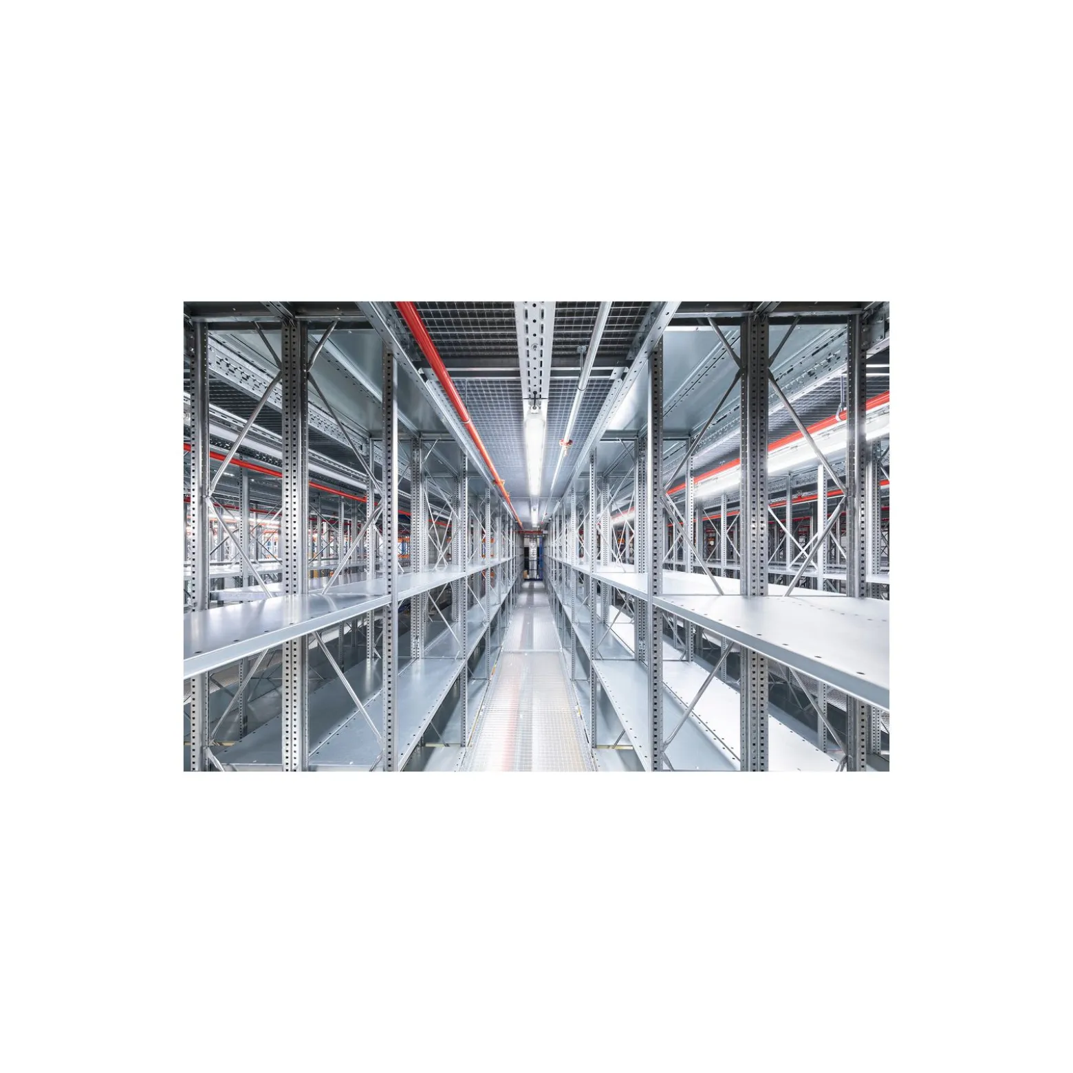 Ledvance LED Allmänbruksarmatur Vattentät Fukttät 46W 6400lm - 840 Kallvit | 150cm - Dali Dimbar