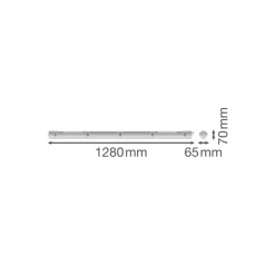 Ledvance LED Allmänbruksarmatur Vattentät Fukttät Armatur Performance | Passande För 1x120cm LED Rör