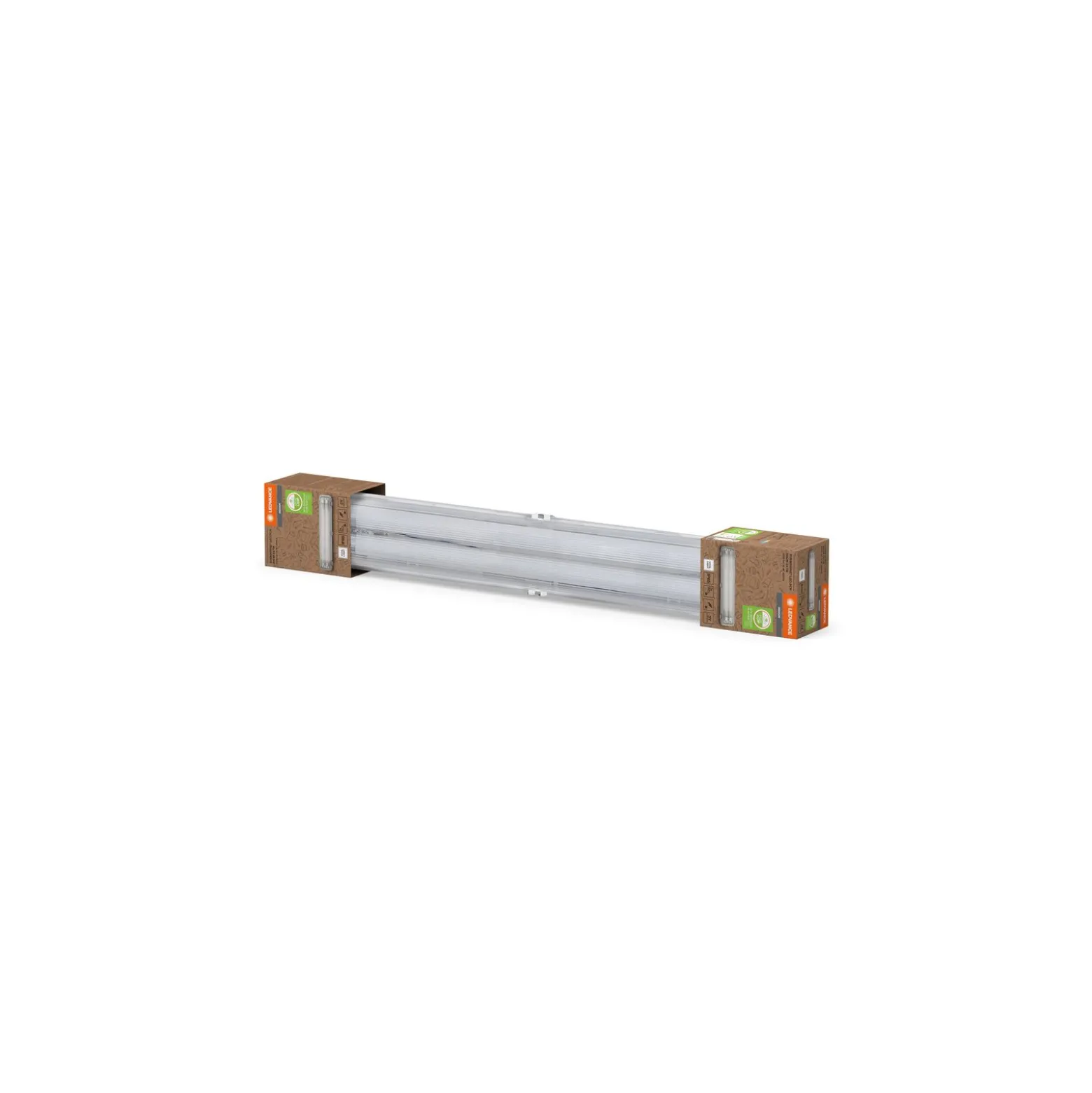Ledvance LED Allmänbruksarmatur Vattentät Fukttät Armatur Submarine 2x7W 1600lm - 840 Kallvit | 60cm - incl. 2x LED Rör