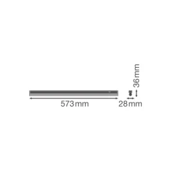 Ledvance LED Allmänbruksarmatur Linear Kompakt Växla 8W 800lm - 840 Kallvit | 60cm