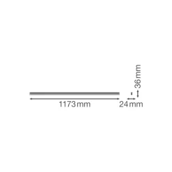 Ledvance LED Allmänbruksarmatur Linear Kompakt High Output 20W 2000lm - 830 Varm Vit | 120cm