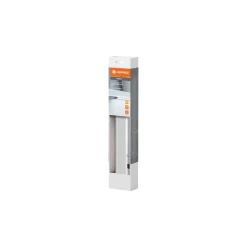 Ledvance LED Allmänbruksarmatur Linjär Platt Eco Aluminium Silver 6W 300lm - 830 Varm Vit | 30cm - Ersättare 7W