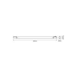 Ledvance LED Allmänbruksarmatur RörKit 8.9W 800lm - 840 Kallvit | 60cm