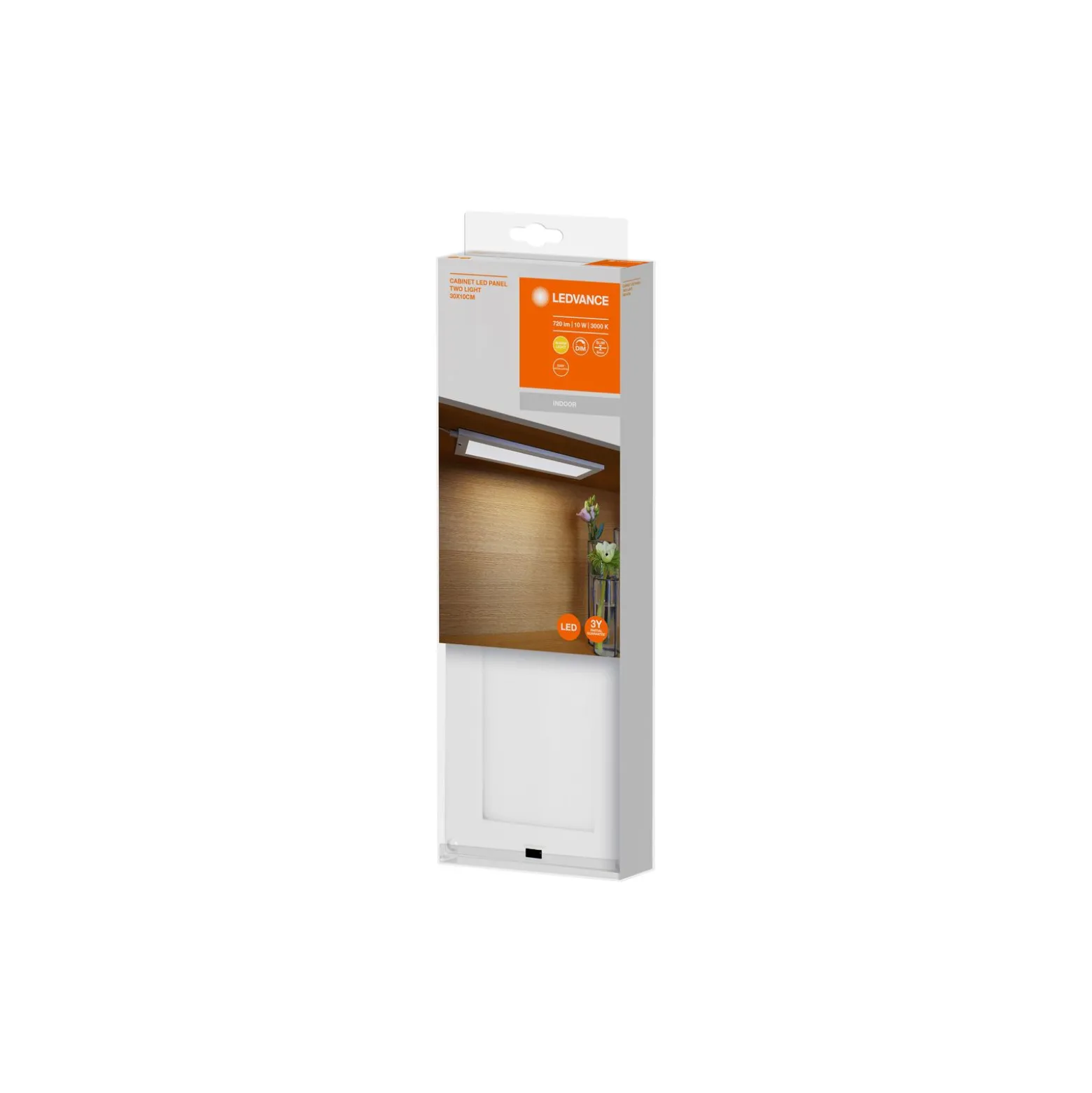 Ledvance LED Cabinet Panel 300x100mm Two Ljus