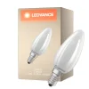 Ledvance LED Classic E14 Kronljus Filament Matt 1.2W 255lm - 840 Kallvit | Ersättare 25W