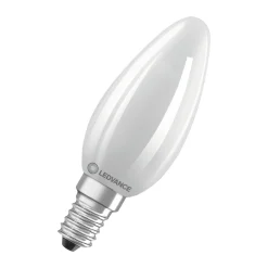 Ledvance LED Classic E14 Kronljus Filament Matt 3.8W 806lm - 827 Extra Varm Vit | Ersättare 60W