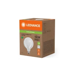 Ledvance LED Classic Globe E27 Matt 11.6W 2452lm - 840 Kallvit | Ersättare 150W