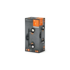 Ledvance LED Decor Spot Cork Stål Svart 6W 460lm - 827 Extra Varm Vit | Dimbar