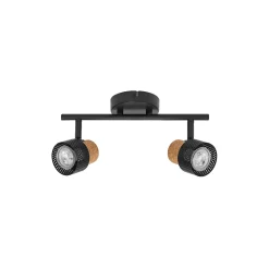 Ledvance LED Decor Spot Cork Stål Svart 6W 460lm - 827 Extra Varm Vit | Dimbar