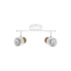 Ledvance LED Decor Spot Cork Stål Vit 6W 460lm - 827 Extra Varm Vit | Dimbar