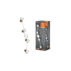 Ledvance LED Decor Spot Cork Stål Vit 13W 920lm - 827 Extra Varm Vit | Dimbar