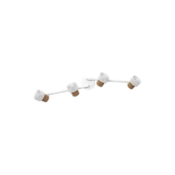 Ledvance LED Decor Spot Cork Stål Vit 13W 920lm - 827 Extra Varm Vit | Dimbar