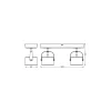 Ledvance LED Decor Spot Jupiter Silver 11W 410lm - 830 Varm Vit