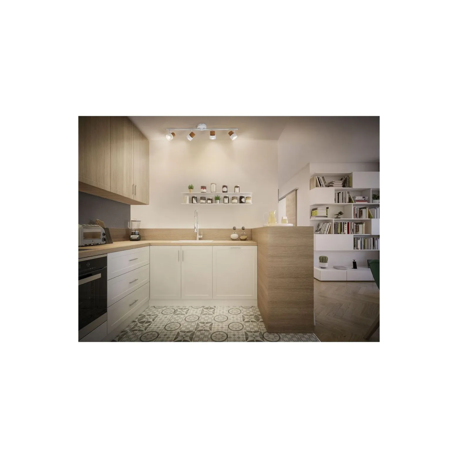 Ledvance LED Decor Spot Mars Svart 29W 985lm - 830 Varm Vit