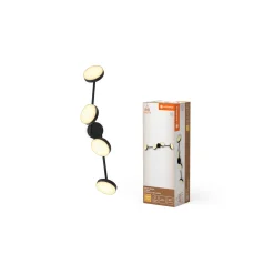 Ledvance LED Decor Spot Moon Stål Svart 21W 1120lm - 830 Varm Vit | Linjär